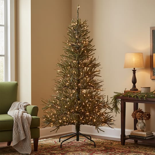 Northlight 6ft. Pre-Lit Warsaw Twig Artificial Christmas Tree, Clear Lights